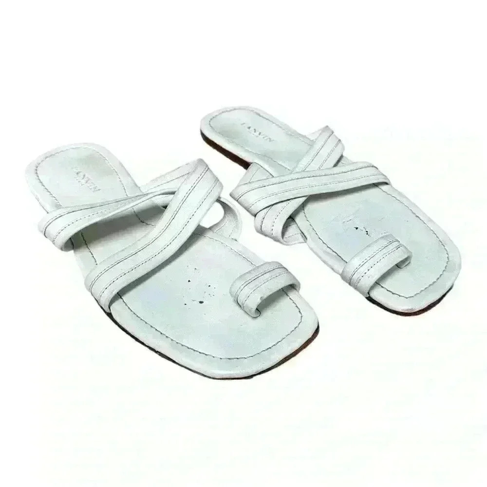 Lanvin  White sandals